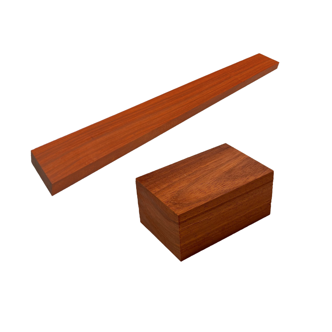 Neck Blank + Heel Block Combo | Padauk - Exotic Wood Zone - Buy online Across USA 