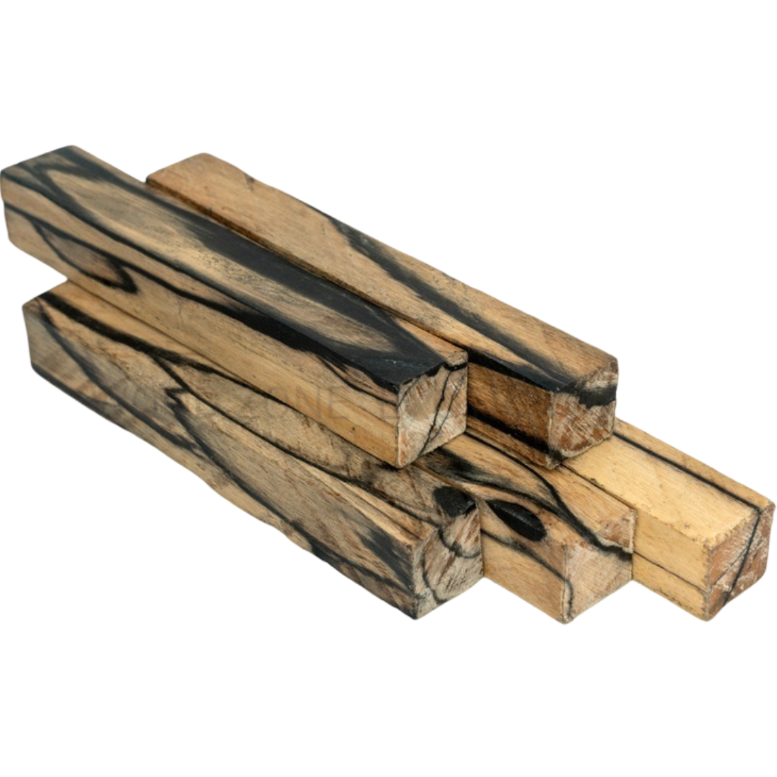 Buy Black and White Ebony Wood Pen Blanks | Exotic Wood Zone