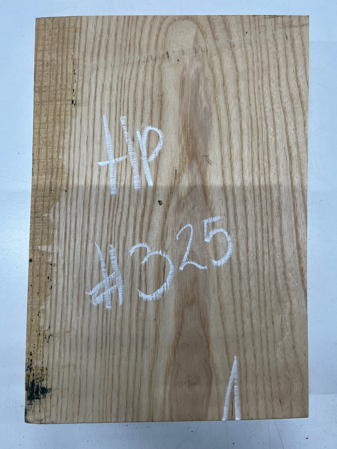 White Ash Lumber Board Wood Blank 13-1/2&quot;x 9&quot;x 1-7/8&quot; 