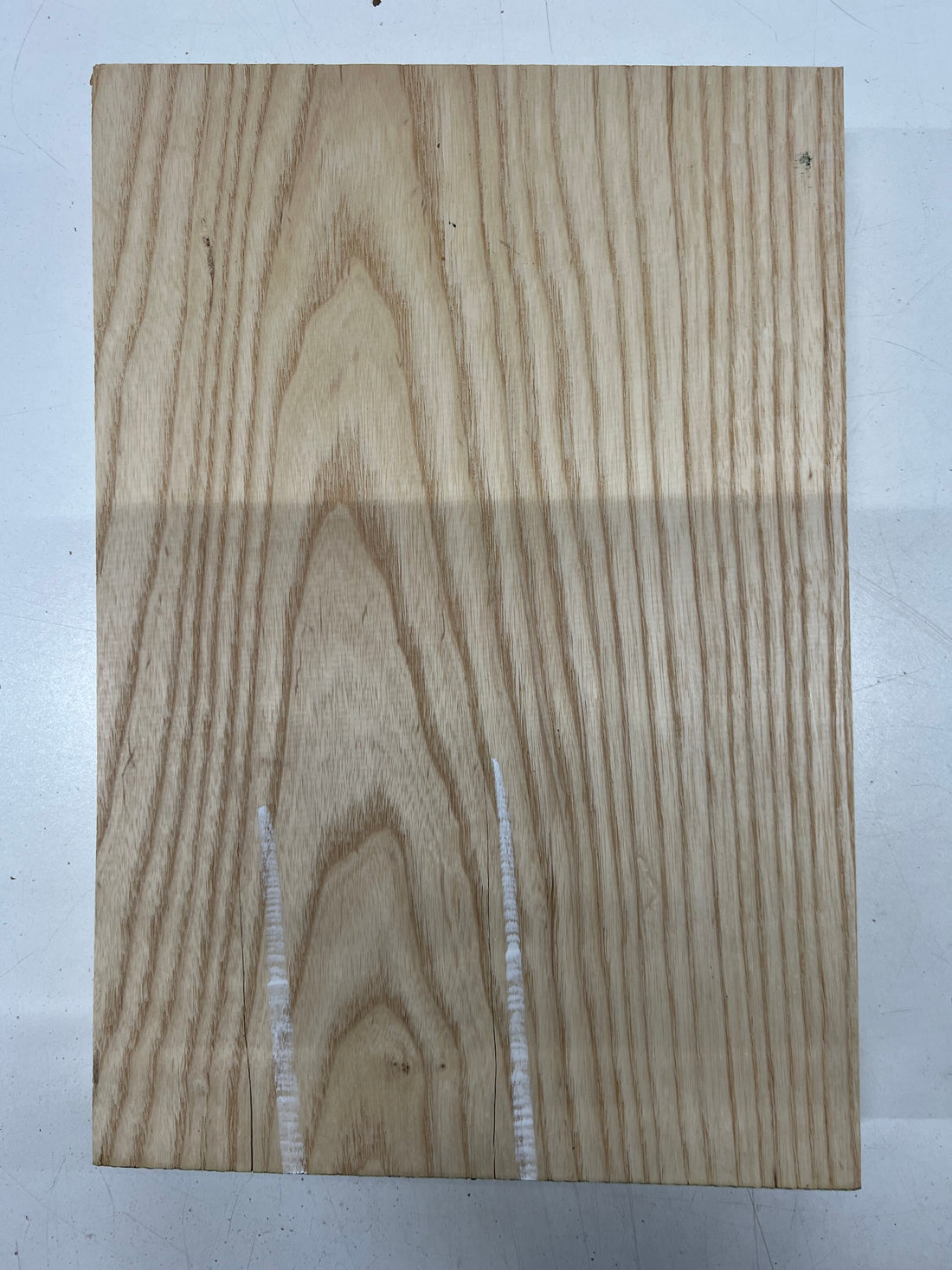 White Ash Lumber Board Wood Blank 13-1/2&quot;x 9&quot;x 1-7/8&quot; 