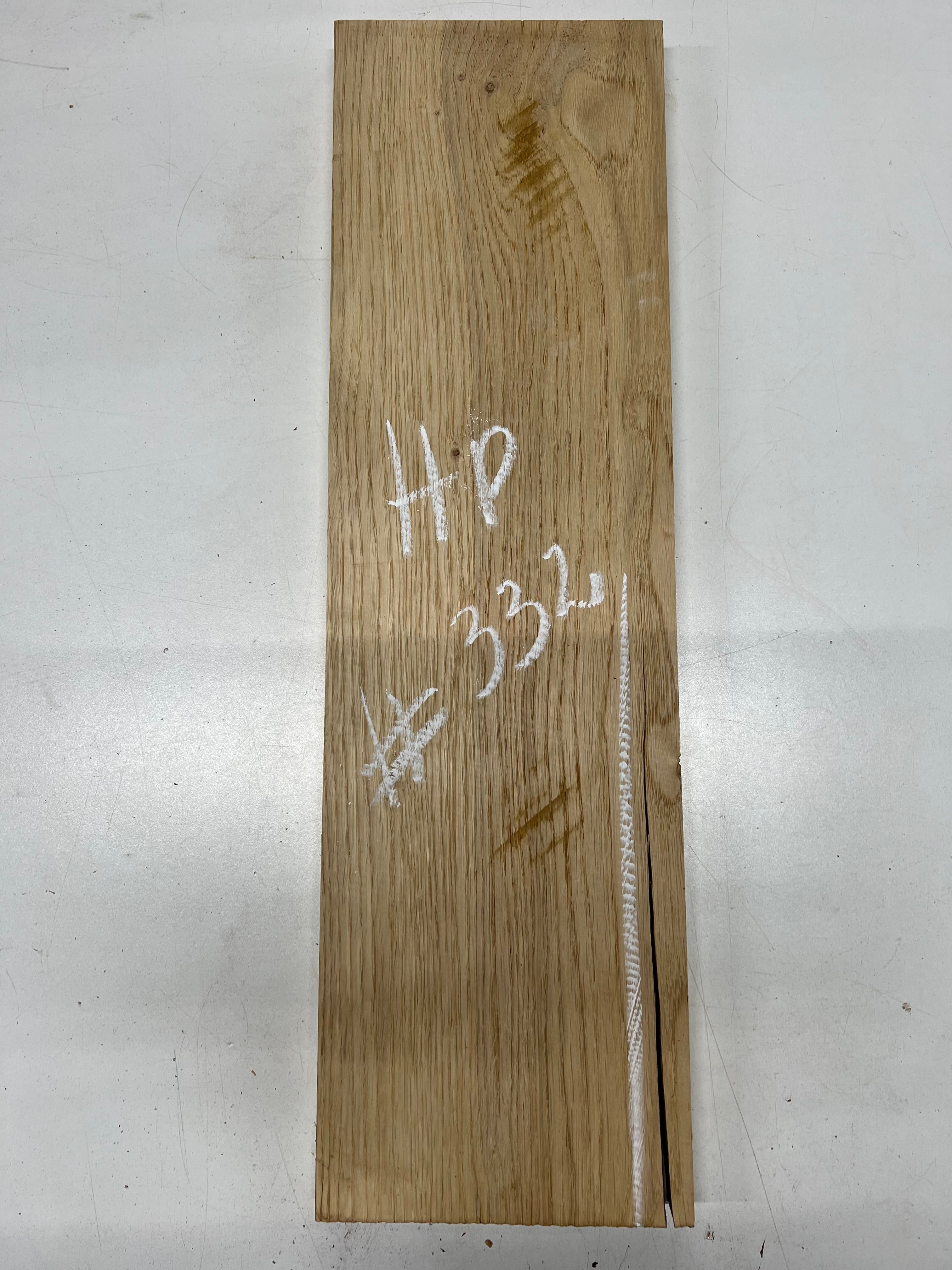 White Oak Lumber Board Wood blank 23&quot;x 6-3/4&quot;x 1&quot; 