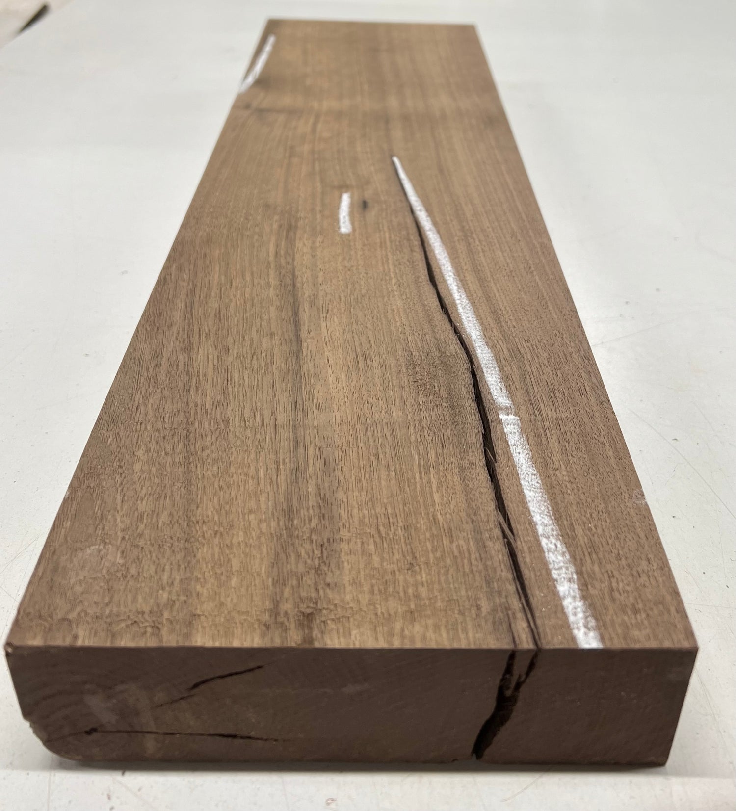 Black Walnut Lumber Board Wood Blank 21&quot;x 16&quot;x 1-3/4&quot; 