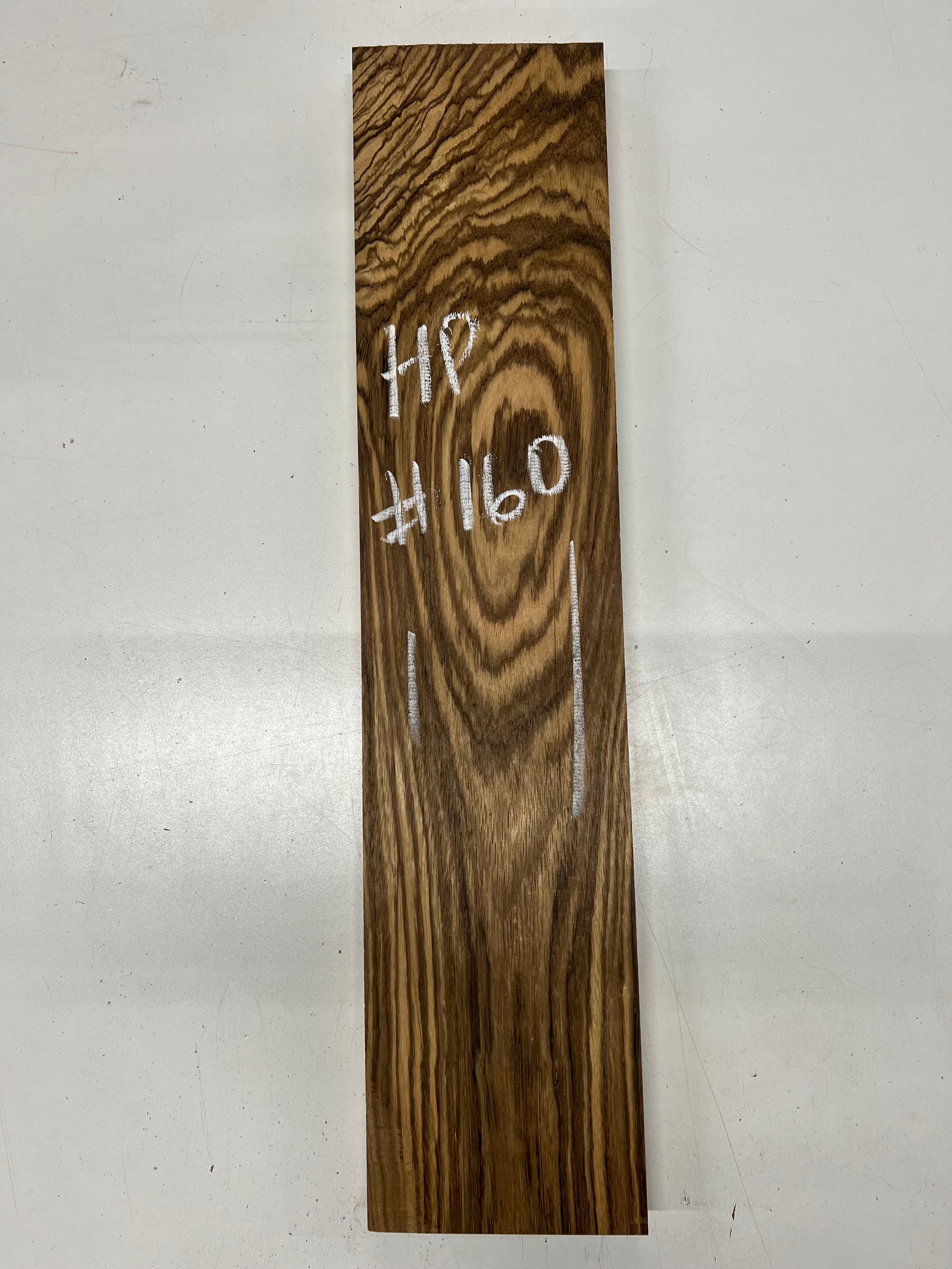 Zebrawood Lumber Board Wood Blank 25"x5-1/2"x1" #160 – Exotic Wood Zone