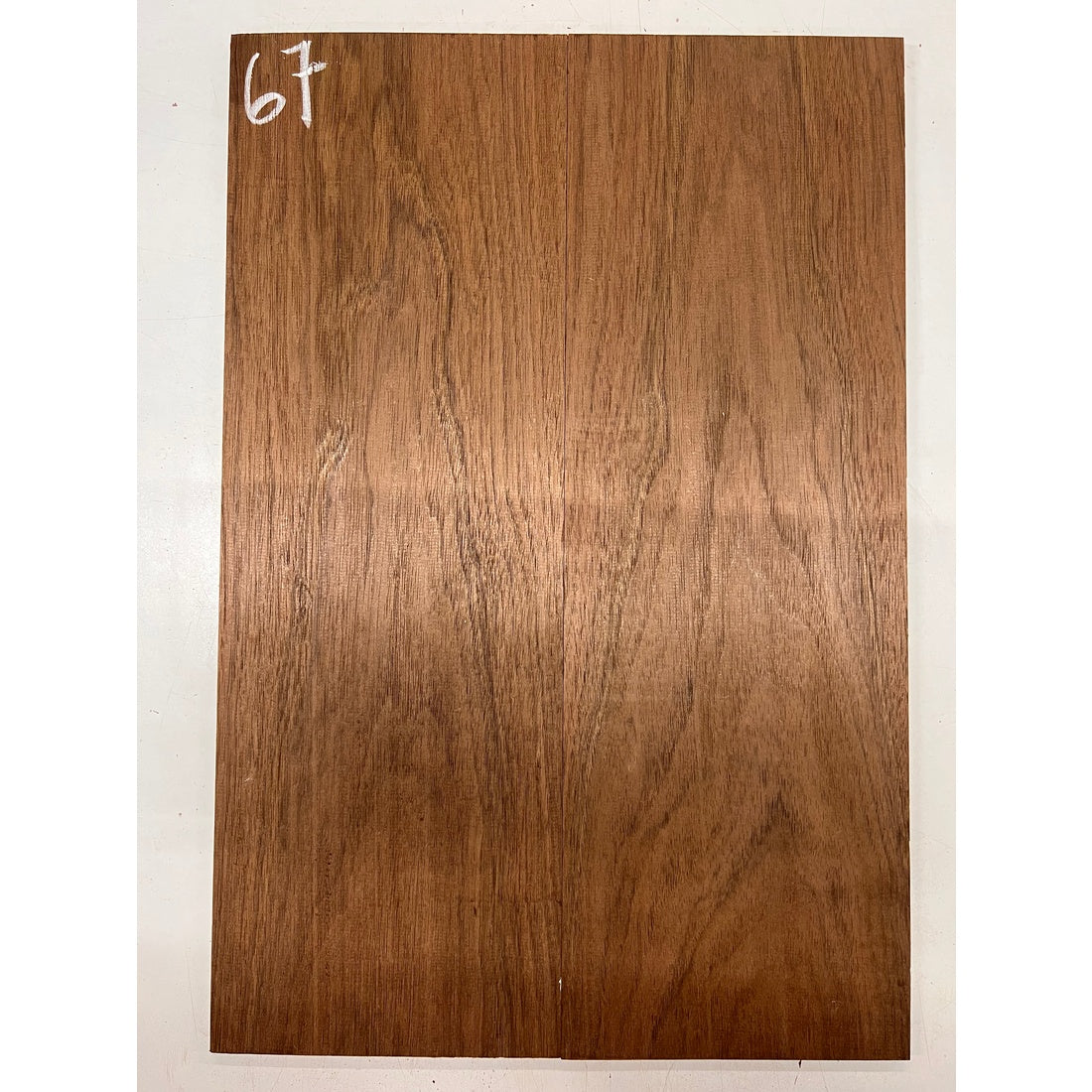 Peruvian Walnut Bookmatched Guitar Drop Top 21