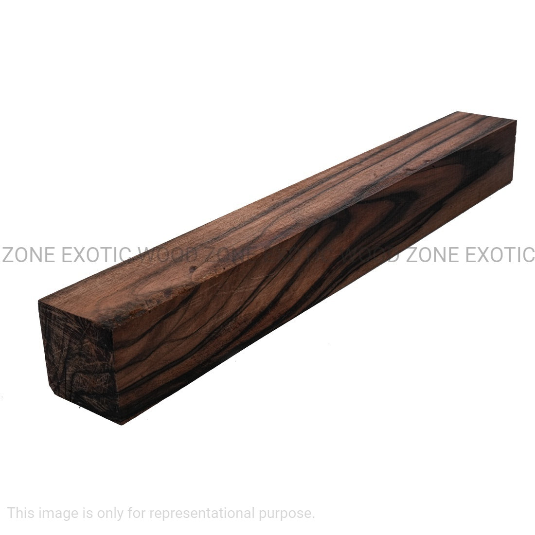 Macassar Ebony Exotic Wood Pool Cue Blanks 1-1/2&quot;x 1-1/2&quot;x 18&quot; - Exotic Wood Zone - Buy online Across USA 