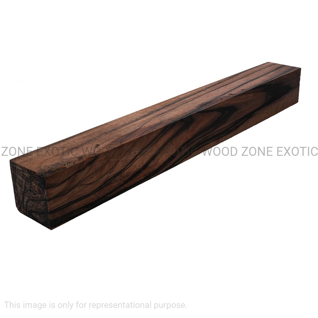 Pack of 2 ,Macassar Ebony Exotic Wood Pool Cue Blanks 1-1/2&quot;x 1-1/2&quot;x 18&quot; - Exotic Wood Zone - Buy online Across USA 