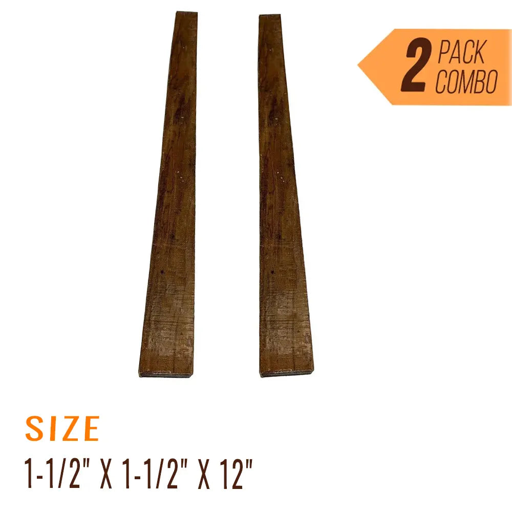 Pack of 2, Olivewood Turning Wood Blanks 1-1/2 x 1-1/2 x 12 inches - Exotic Wood Zone - Buy online Across USA 