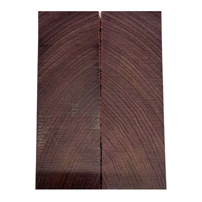 Purpleheart Crosscut Wood Knife Blanks/Knife Scales Bookmatched 5&quot;x1-1/2&quot;x3/8&quot; - Exotic Wood Zone - Buy online Across USA 