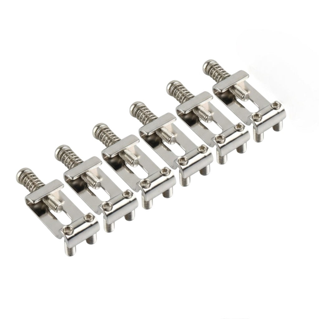 Gotoh S188 Vintage Tremolo Saddles | Sheet Steel - 10.8mm - Nickel
