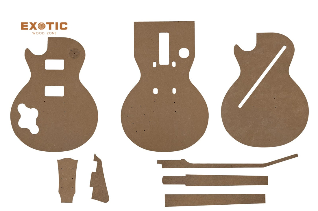 LP Standard Style Guitar Template Set - Exotic Wood Zone - Buy online Across USA 
