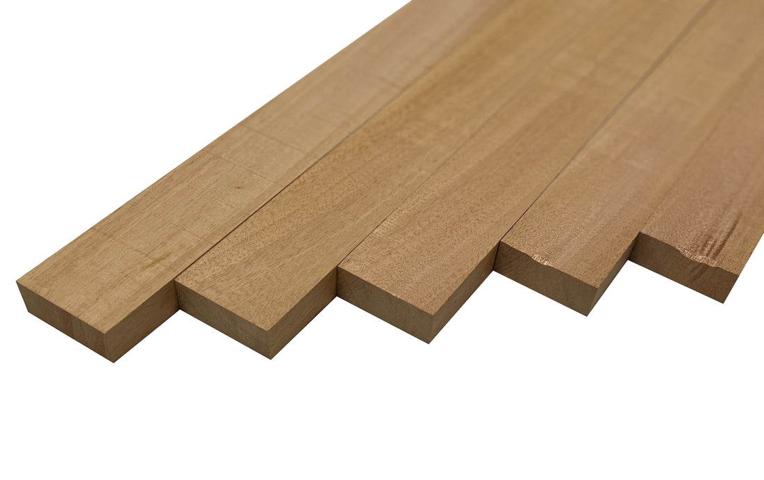 Pack of 5 , 3/4&quot; Lumber Boards | Honduran Mahogany Cutting Board Blocks - Exotic Wood Zone - Buy online Across USA 