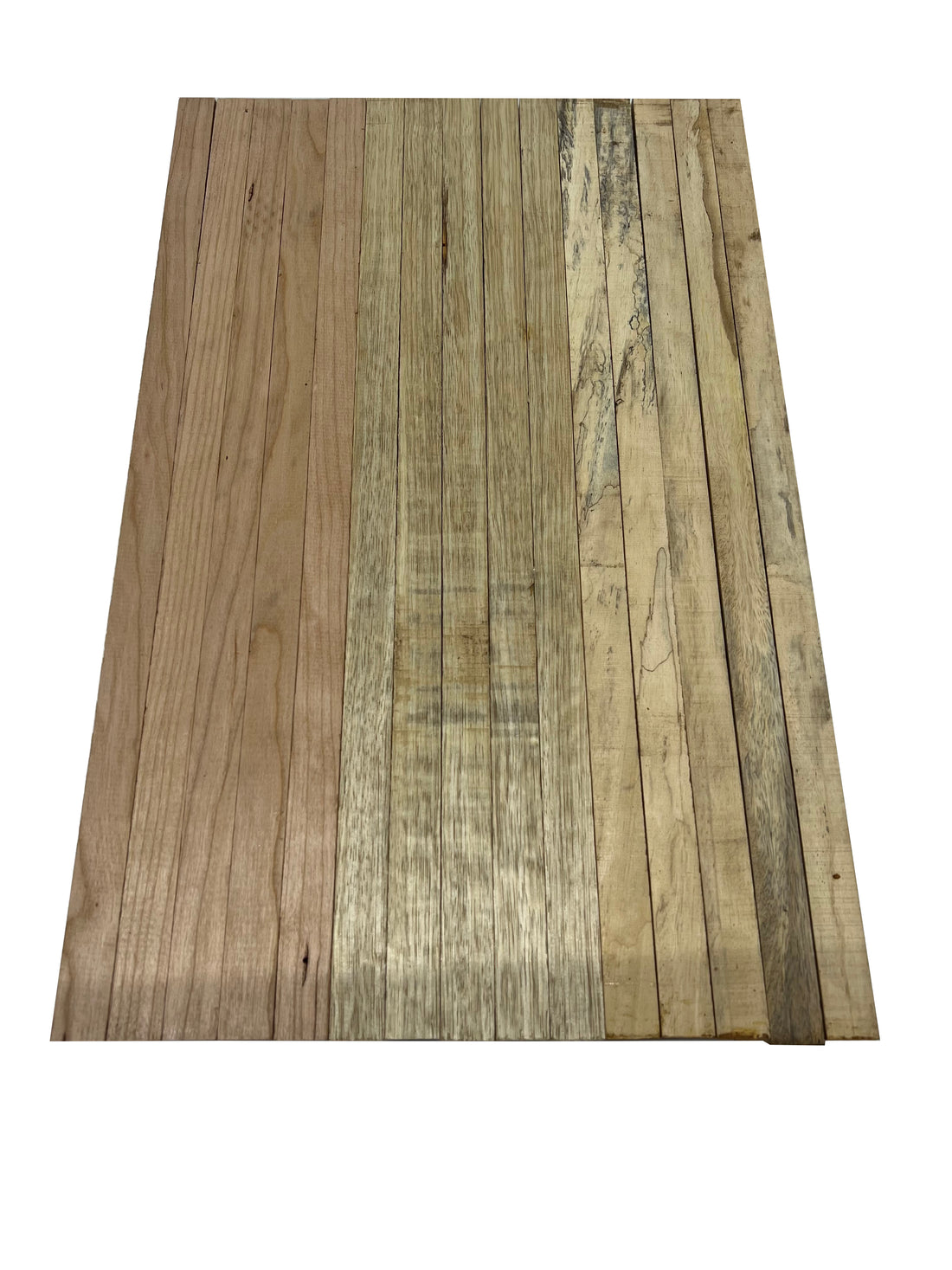 Combo of 15 , 3/4&quot; Lumber Boards | Cutting Board Blocks | (Cherry, White Limba , Spalted Tamarind ) - Exotic Wood Zone - Buy online Across USA 