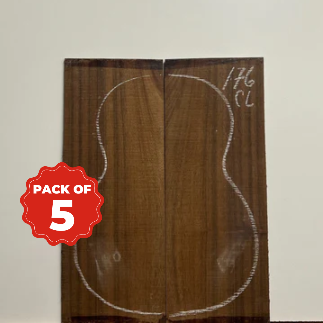 Lot of 5 , Laurel Guitar Classical Back Sets - Exotic Wood Zone - Buy online Across USA 