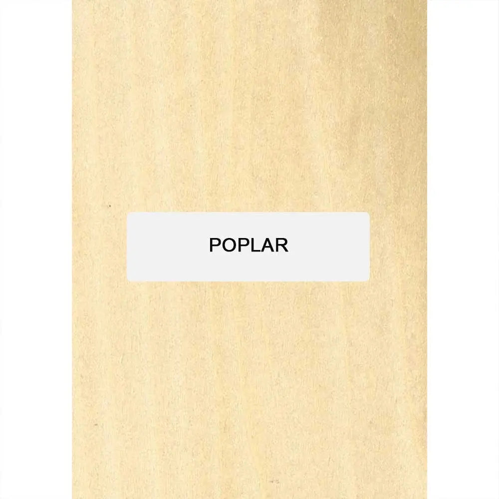 Poplar Electric Guitar Carved Tops/Plates | 21” x 7” x 5/8” | Book Matched Sets - Exotic Wood Zone - Buy online Across USA