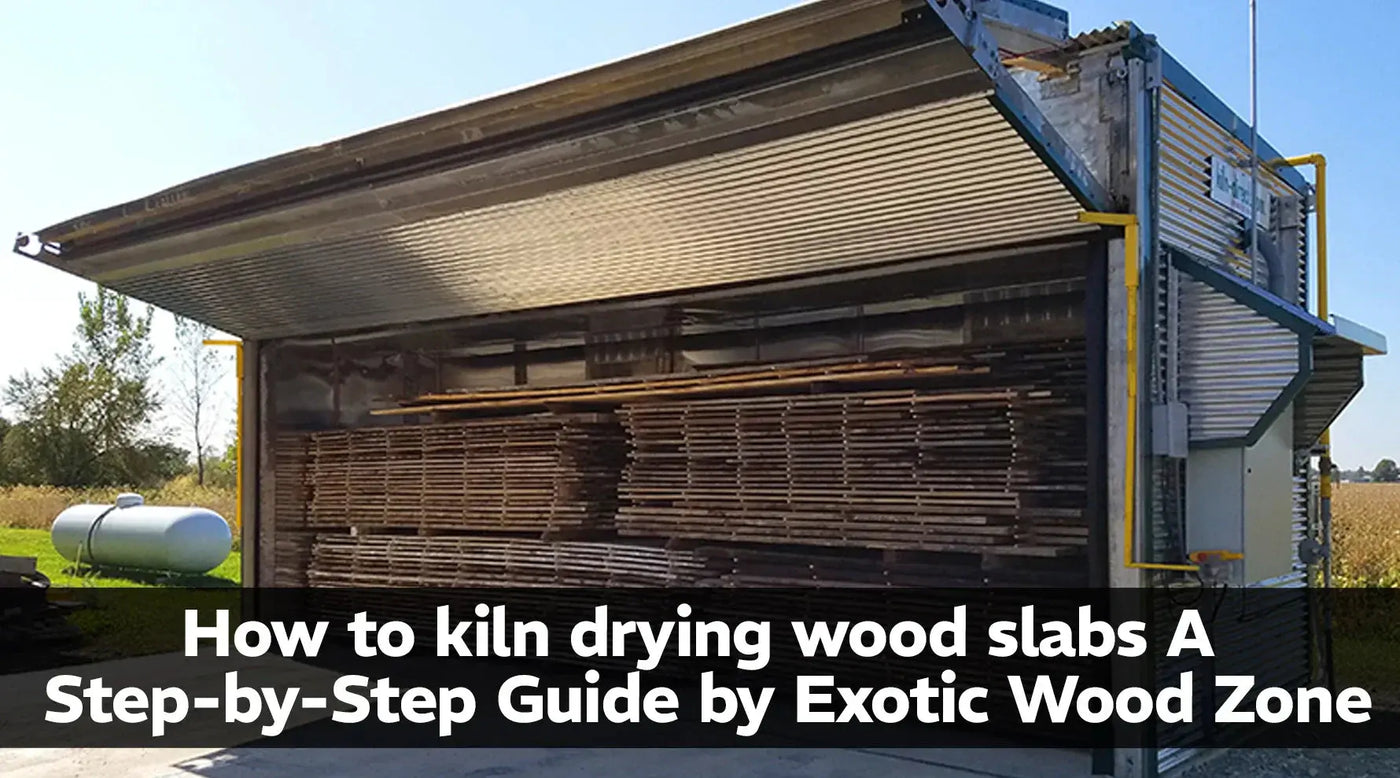 kiln drying wood slabs