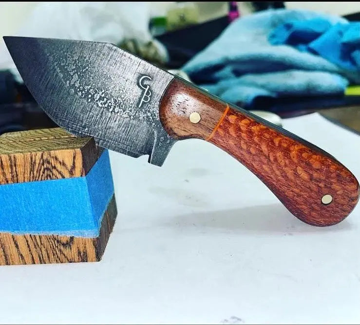 Leopard-Wood-Knife Exotic Wood Zone