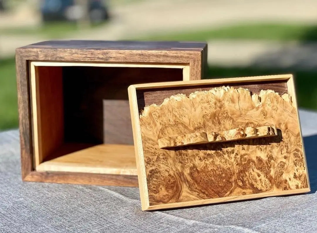 Vintage-Jewelry-Box Exotic Wood Zone