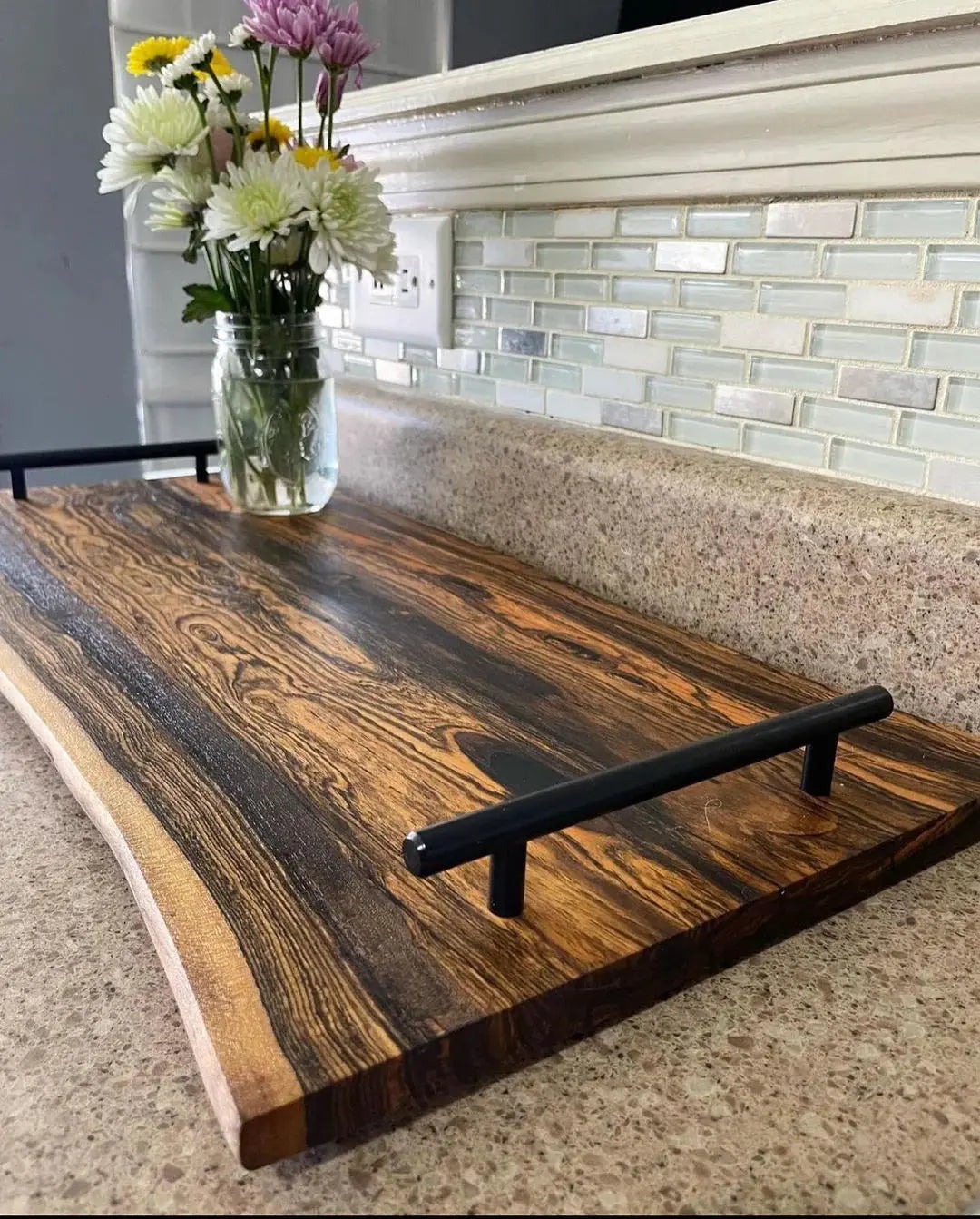 Tray Exotic Wood Zone