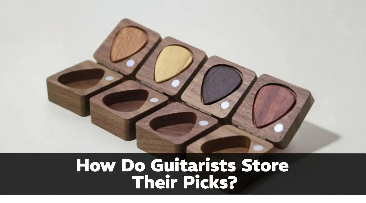 How Do Guitarists Store Their Picks?