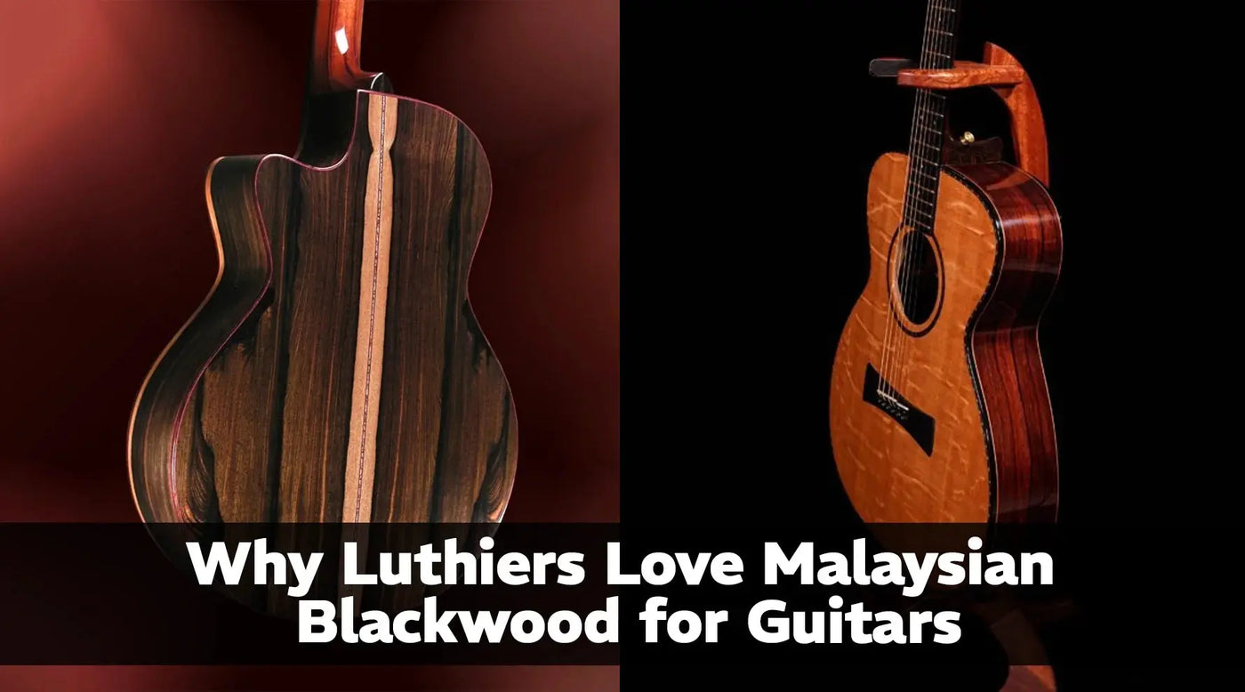 Why Luthiers Love Malaysian Blackwood for Guitars