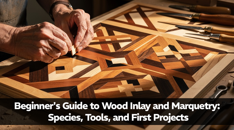 Beginner's Guide to Wood Inlay and Marquetry: Species, Tools, and First Projects