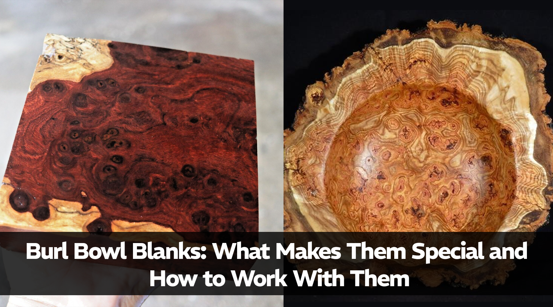 Burl Bowl Blanks What Makes Them Special and How to Work With Them