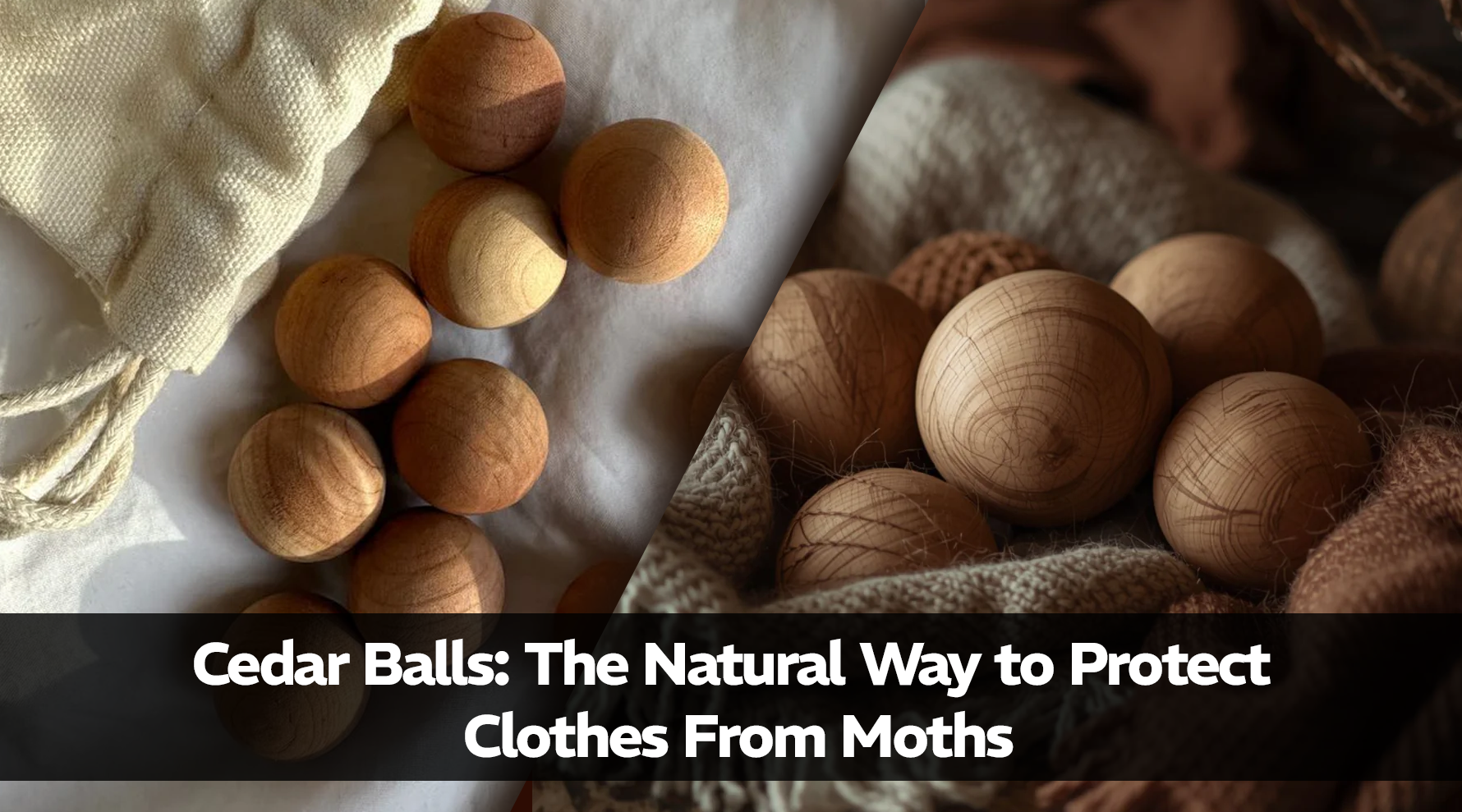Cedar Balls: The Natural Way to Protect Clothes From Moths