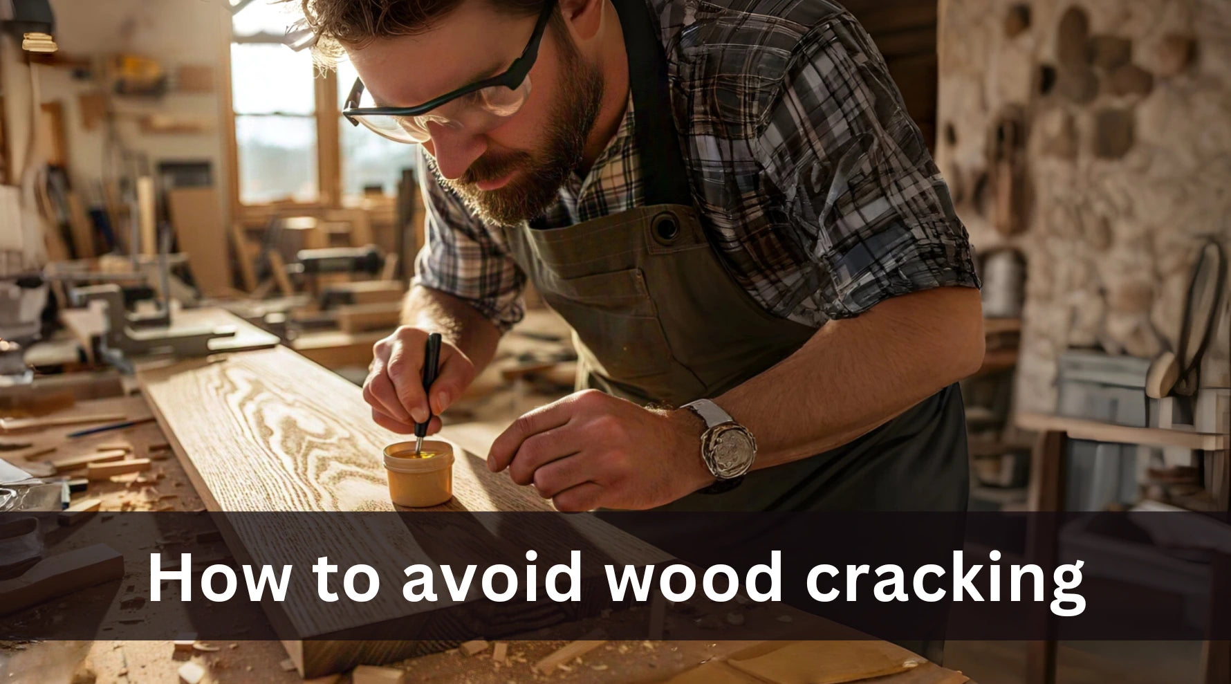 How to avoid wood cracking