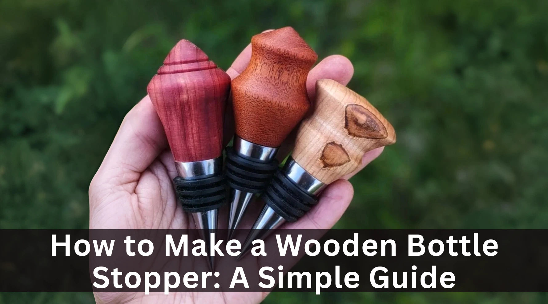 How to Build a Wooden Bottle Stopper - Exotic Wood Zone – Exotic Wood Zone