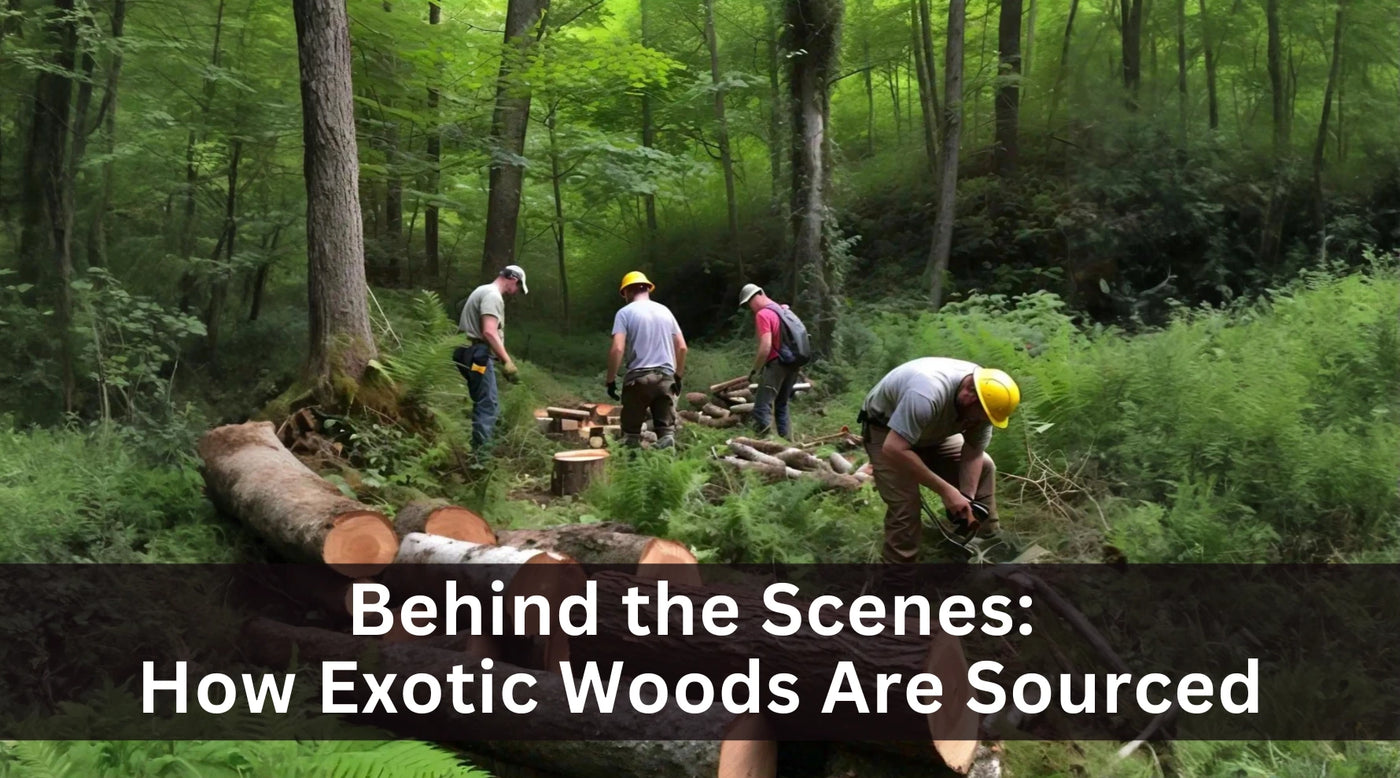 Behind the Scenes: How Exotic Woods Are Sourced – Watch the Full Video