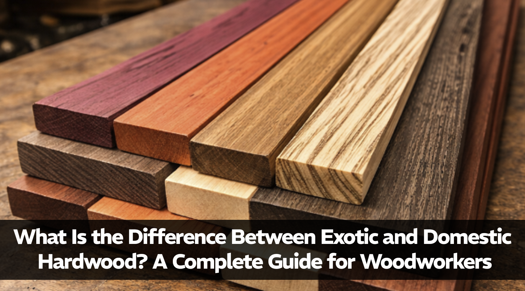 What Is the Difference Between Exotic and Domestic Hardwood? A Complete Guide for Woodworkers