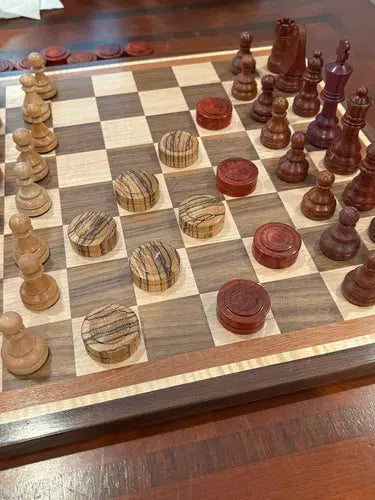 Chess-Board Exotic Wood Zone