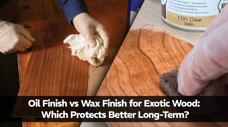 Oil Finish vs Wax Finish for Exotic Wood: Which Protects Better Long-Term?