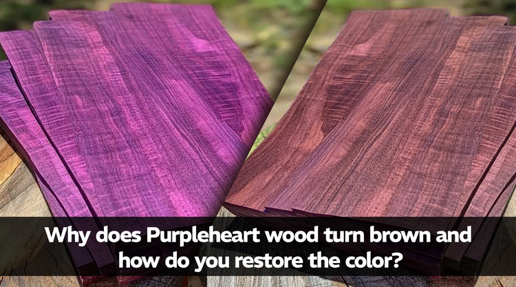 Why Does Purpleheart Wood Turn Brown? How to Restore Its Color