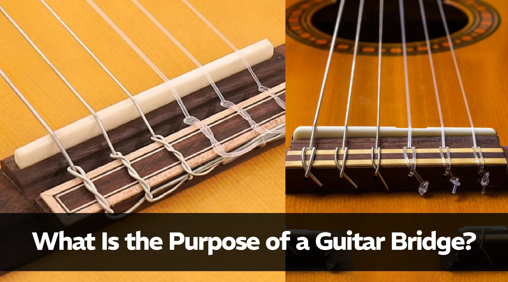 What Is the Purpose of a Guitar Bridge?