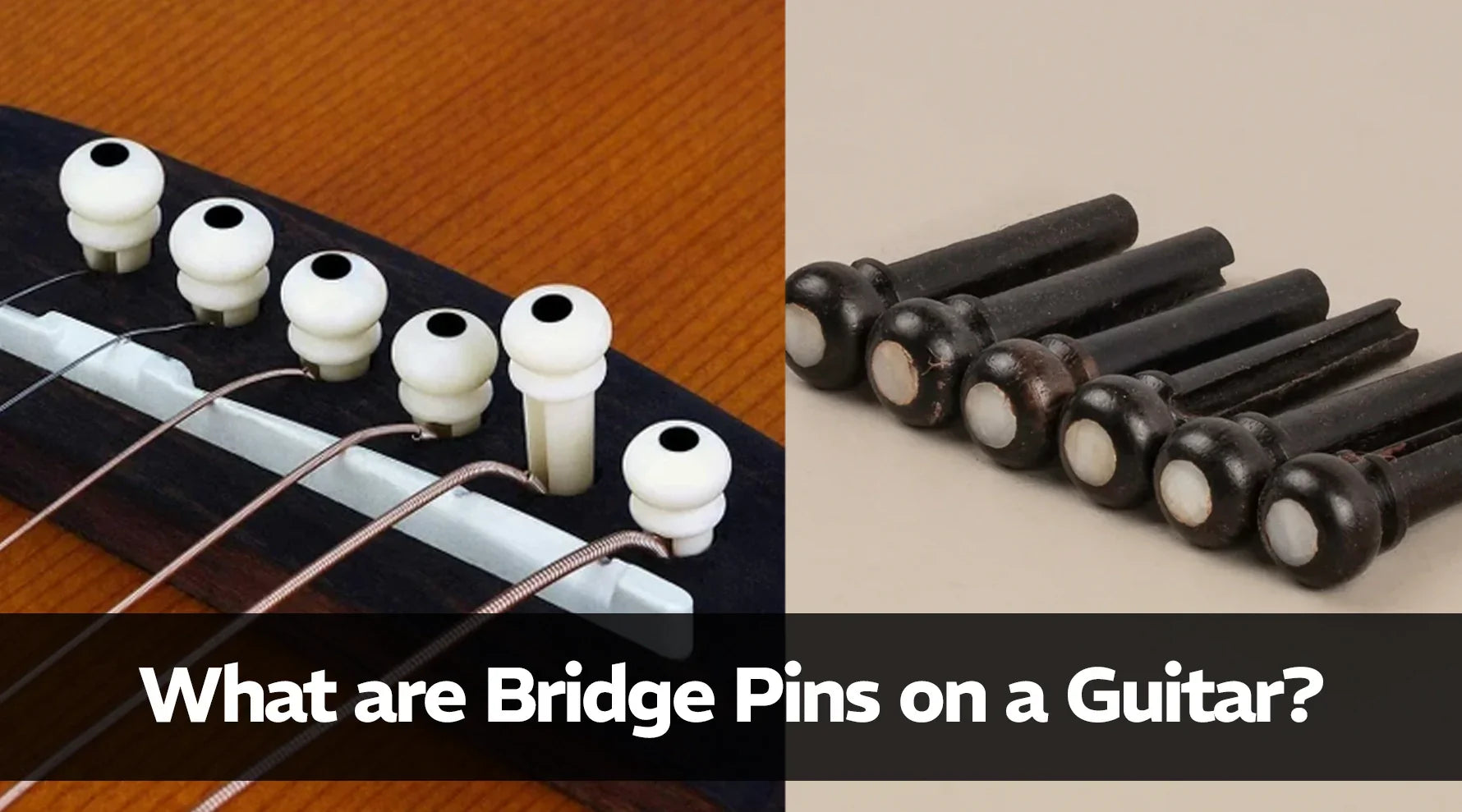 What are Bridge Pins on a Guitar? – Exotic Wood Zone