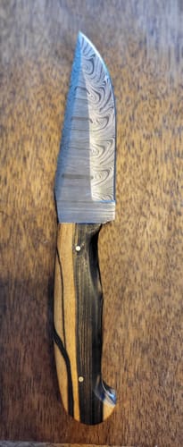 Ebony Wood Knife