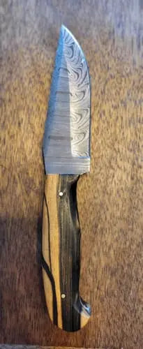 Ebony-Wood-Knife Exotic Wood Zone