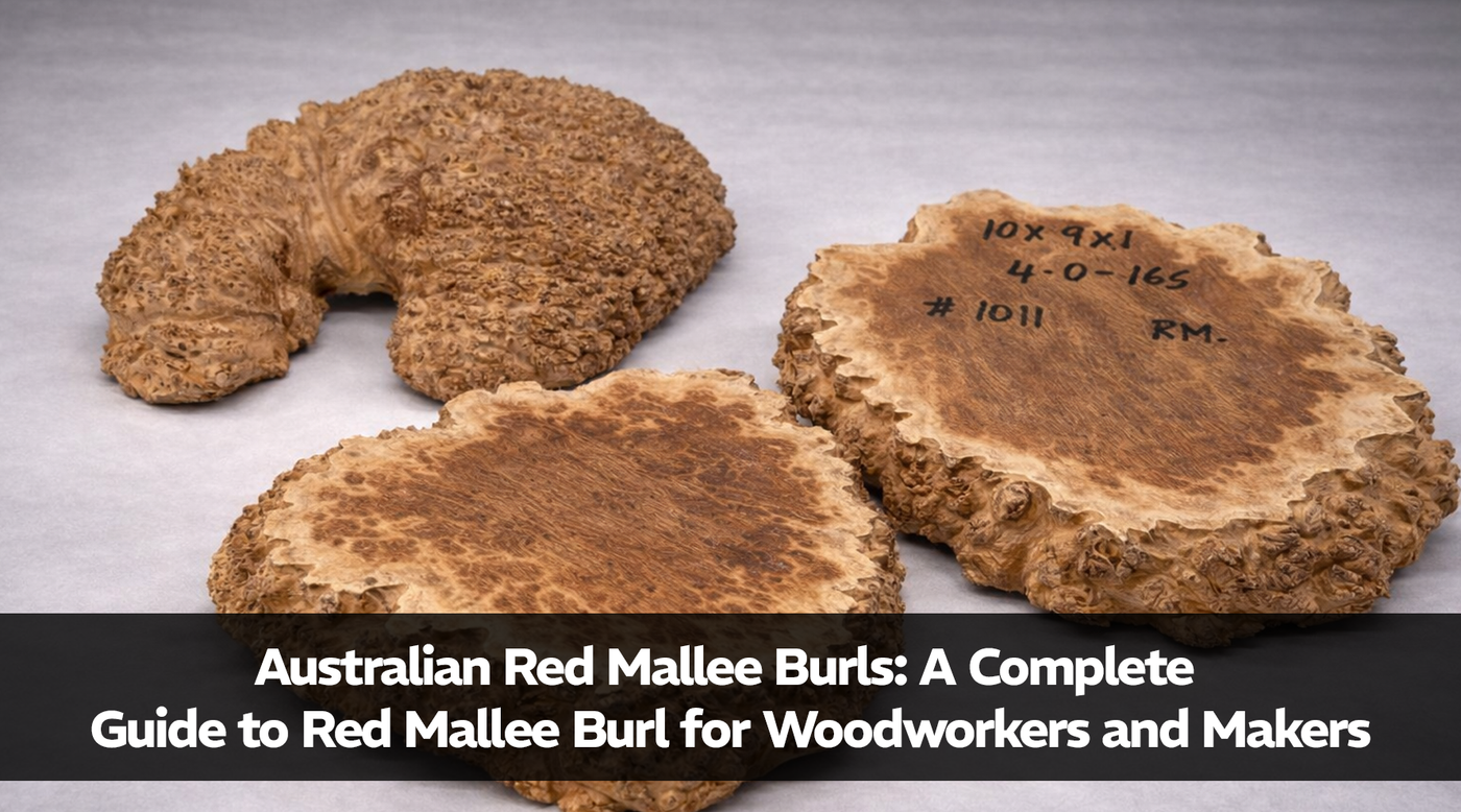 Australian Red Mallee Burls: A Complete Guide to Red Mallee Burl for Woodworkers and Makers
