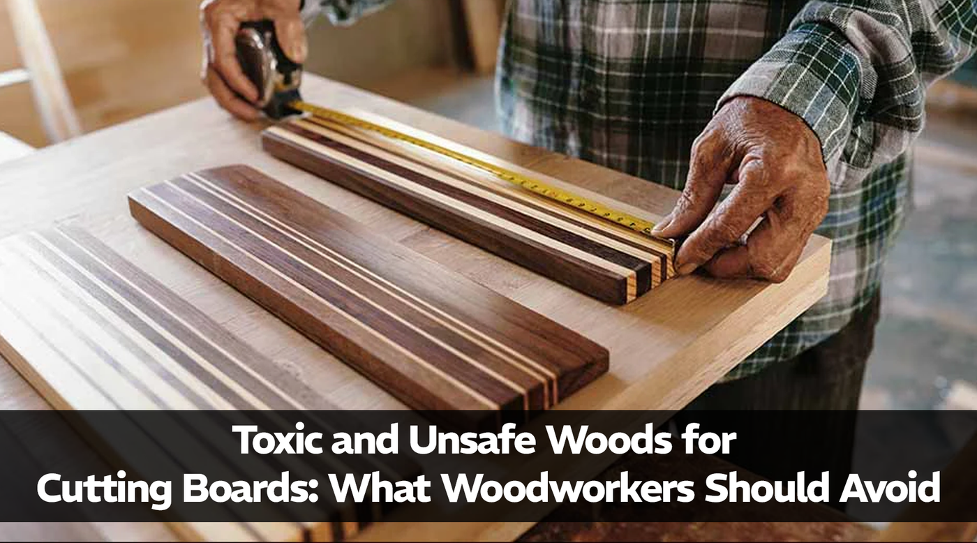 Toxic and Unsafe Woods for Cutting Boards: What Woodworkers Must Avoid