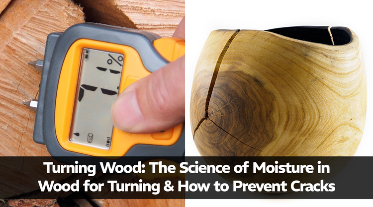 Turning Wood: The Science of Moisture in Wood for Turning & How to Prevent Cracks