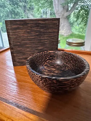 Polished-Bowl Exotic Wood Zone