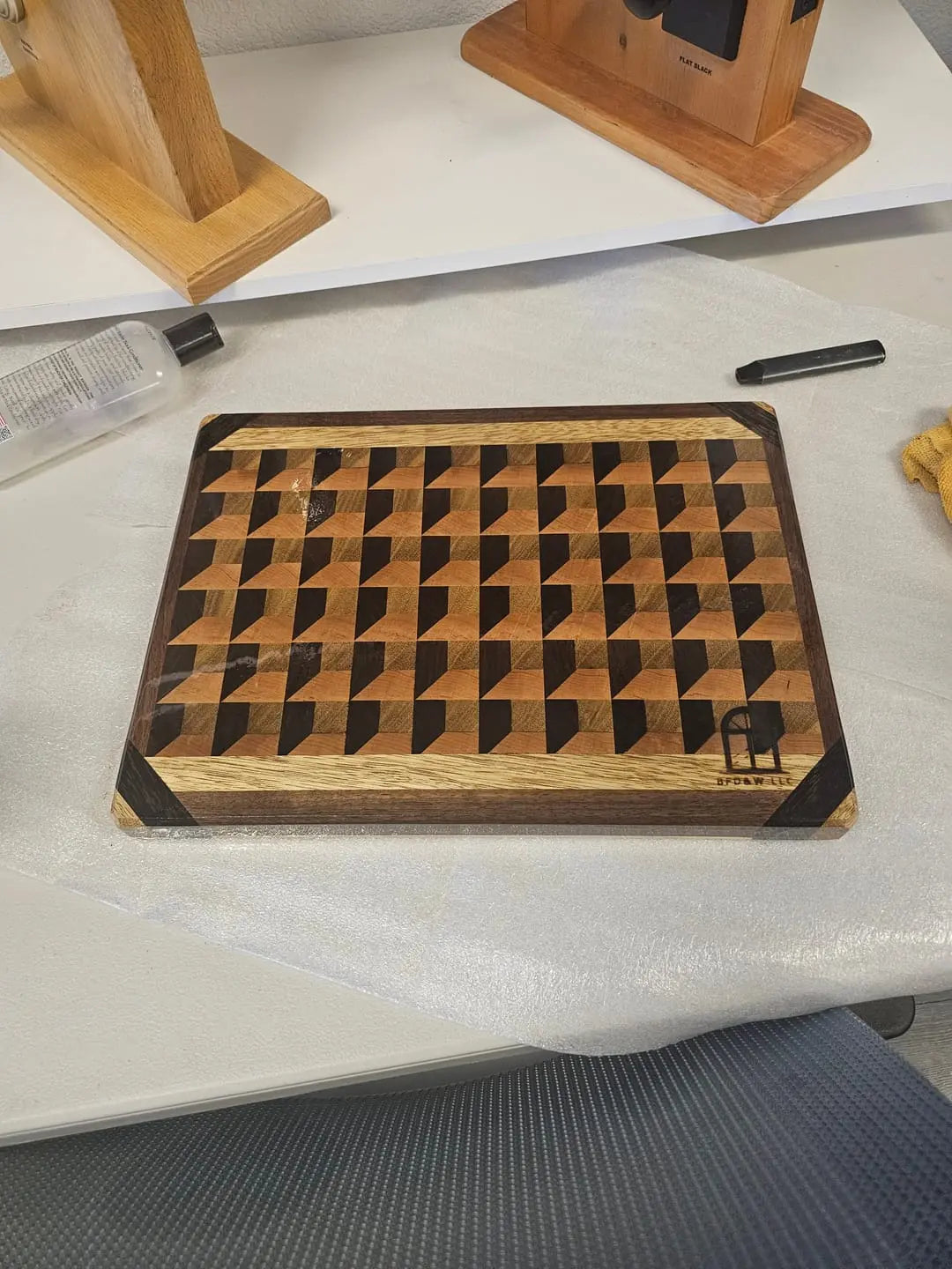 3D-Cutting-Board Exotic Wood Zone