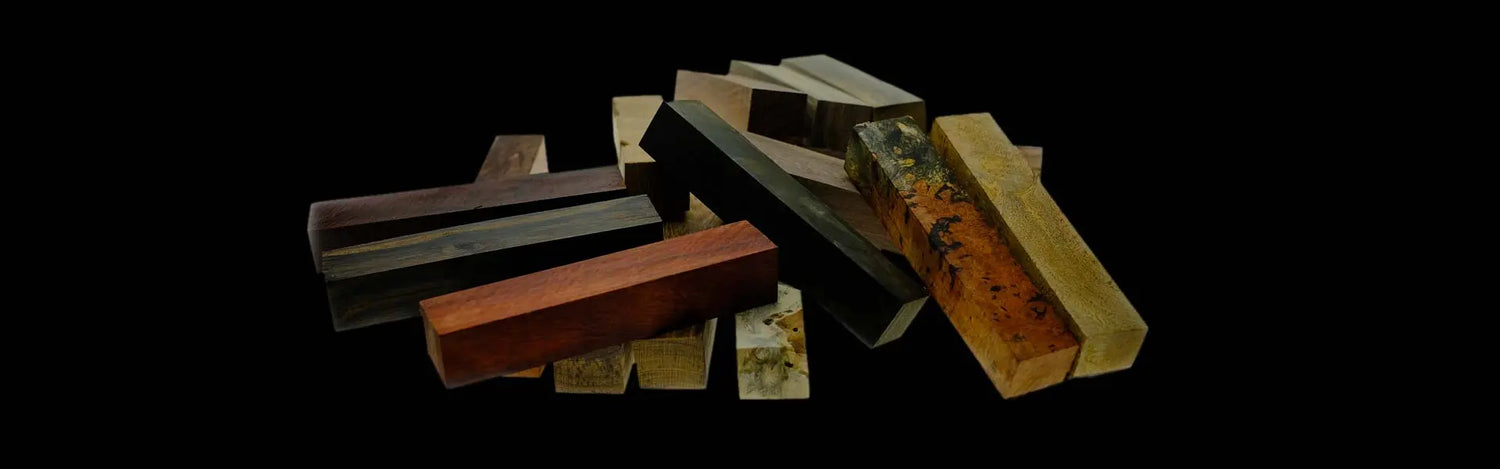 The Types of Wood Used On Pen Blanks