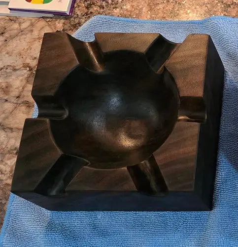 Ashtray Exotic Wood Zone