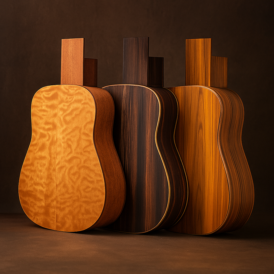 Guitar-Back-Side-Sets Exotic Wood Zone