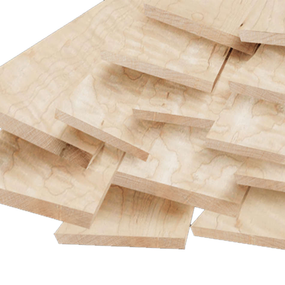 Flame-Hard-Maple Exotic Wood Zone