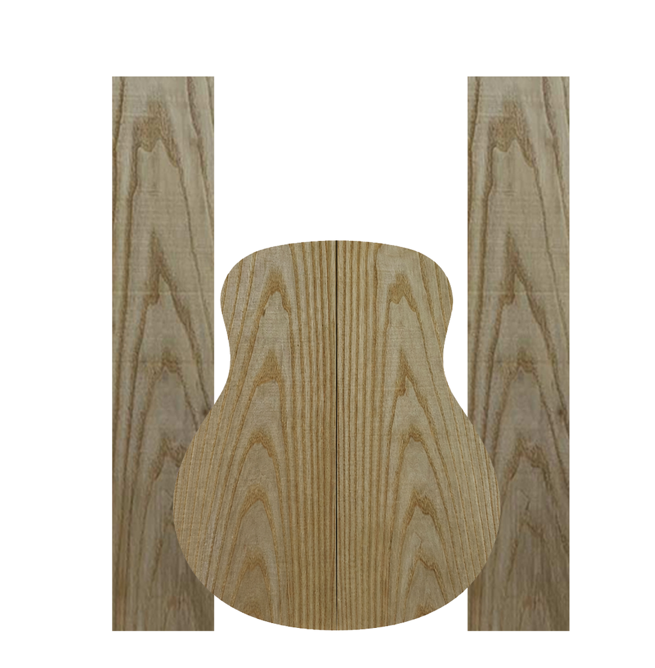 White-Ash-Guitar-Sets Exotic Wood Zone