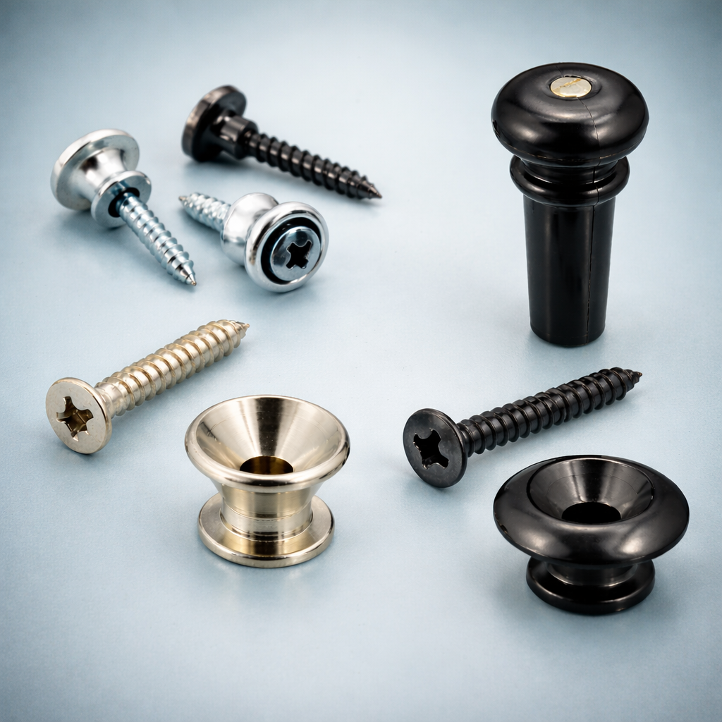 End-Pin-Strap-Button Exotic Wood Zone