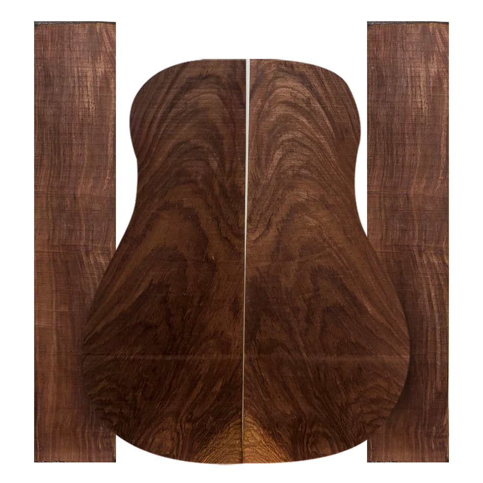 Figured-Indian-Rosewood-Guitar-Set Exotic Wood Zone